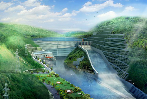 恩阳老挝南塔河1号水电站项目